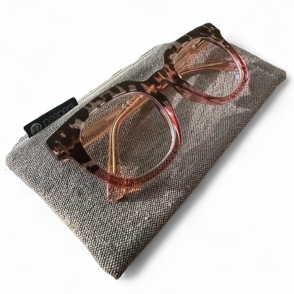 Peepers Athens Reading Glasses in Tortoise/Blush +2.00 *BRAND NEW* - Picture 3 of 13
